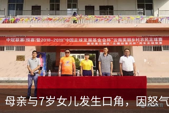 母亲与7岁女儿发生口角，因怒气未消，抽打女儿期间情绪失控，将女儿从二楼窗台处推到一楼，造成重伤二级